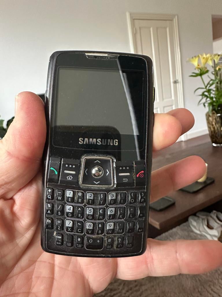 Samsung SGH-i320 Smartphone - Vintage Windows Mobile, Telecommunicatie, Gebruikt, Overige modellen, Zwart, Fysiek toetsenbord
