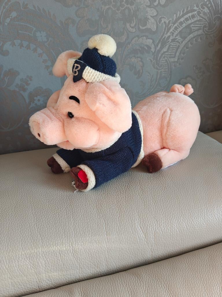 Originele knuffel Big en Betsy Studio 100 met geluid, Kinderen en Baby's, Speelgoed | Knuffels en Pluche, Gebruikt, Overige merken