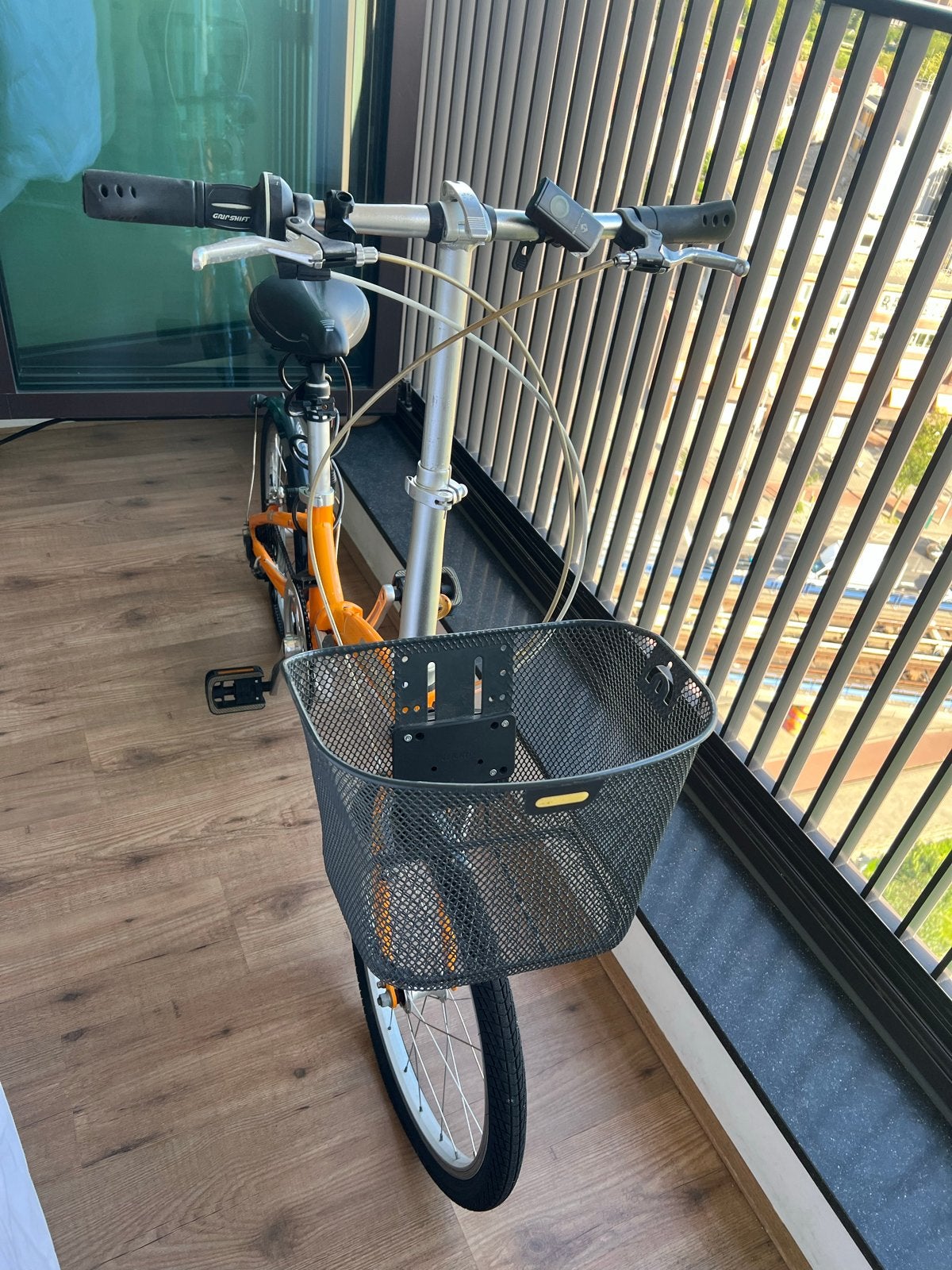 Dahon vouwfiets - Oranje, zo goed als nieuw, Ophalen, 20 inch of meer, Velgrem, Versnellingen