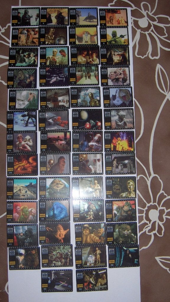 STAR WARS MOVIE SHOTS NL + Belgische, niet alles meer., Ophalen of Verzenden, Nieuw, Overige typen
