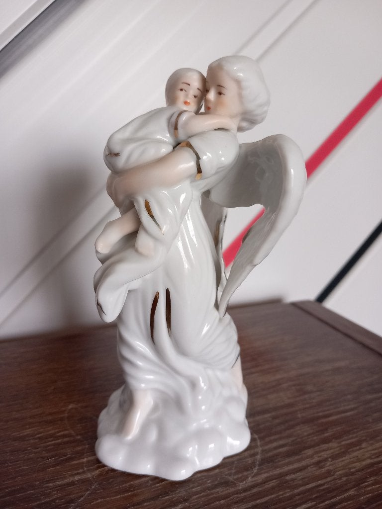 Beschermengel met kind, Antiek en Kunst, Ophalen