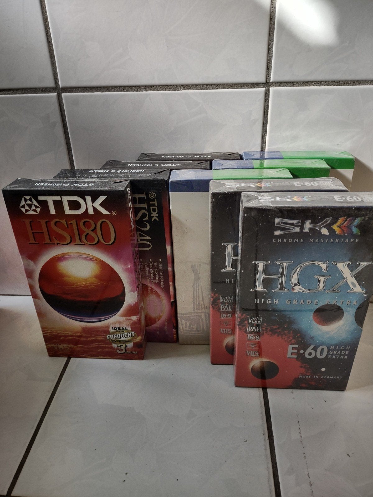 Videobanden, Ophalen, Nieuw