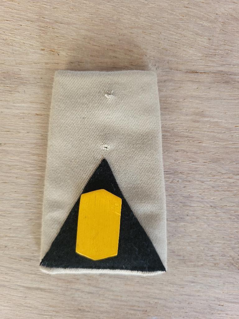 Rangonderscheidingsteken KNIL , 1 stuks, repro, Verzenden, Landmacht, Nederland, Embleem of Badge