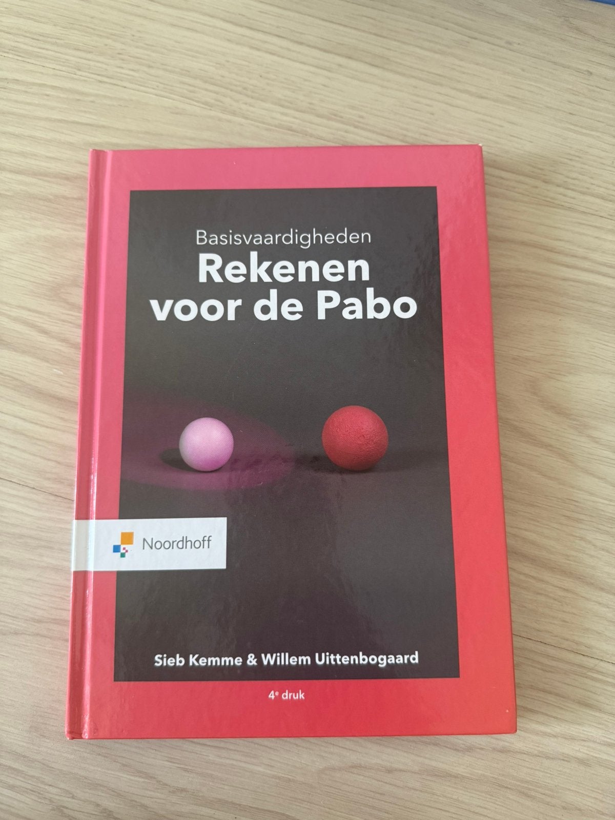 Rekenen voor de pabo, Verzenden, Beta, Zo goed als nieuw, HBO