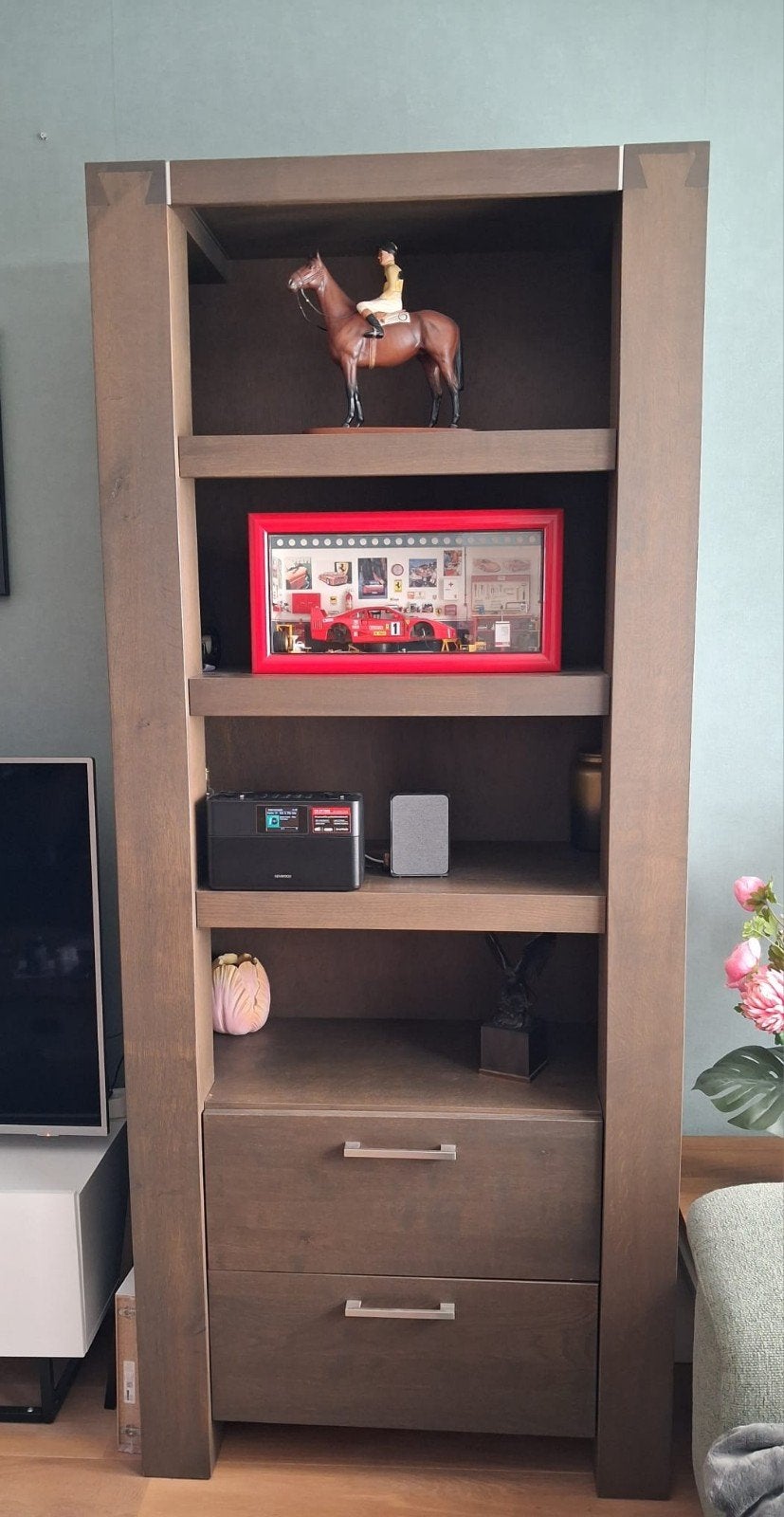Wandkast in prachtige staat - 212x90x45 cm
