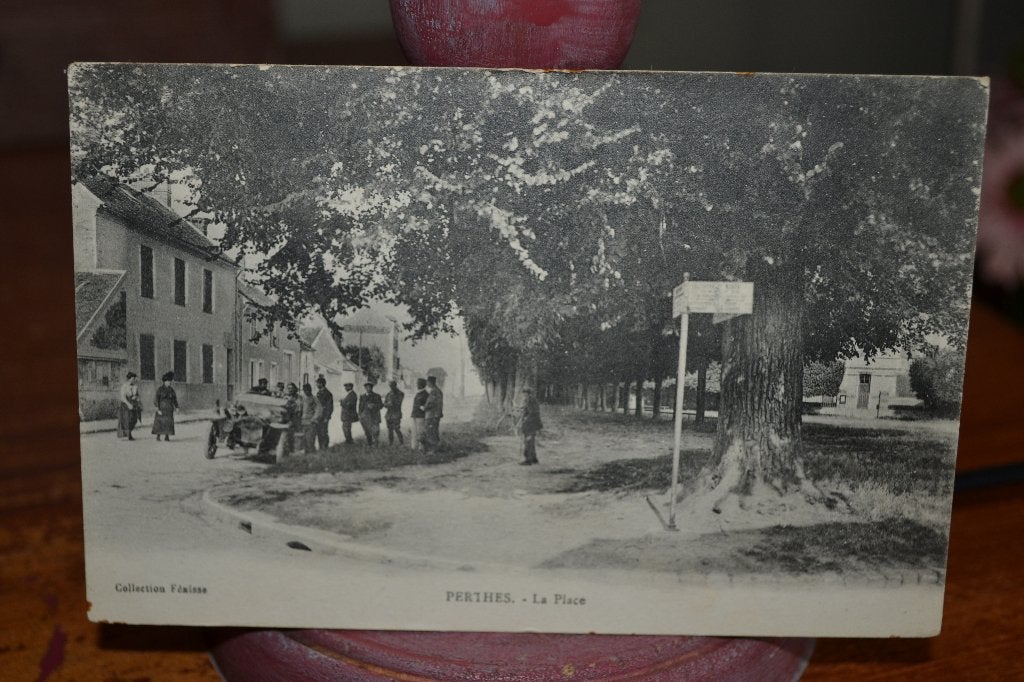 RANKRIJK pERTHES STRAAT AUTO OLDTIMER, Ophalen of Verzenden, 1960 tot 1980, Ongelopen, Sterren en Beroemdheden