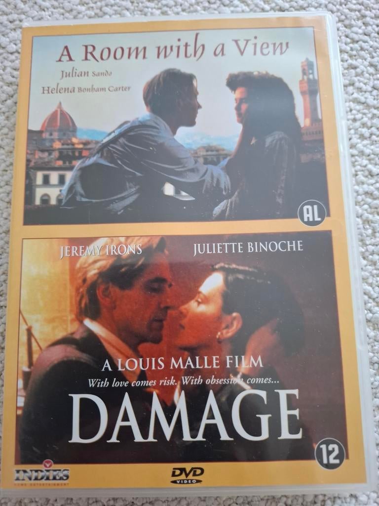 Damage en room with a view, Alle leeftijden, Ophalen of Verzenden, Zo goed als nieuw