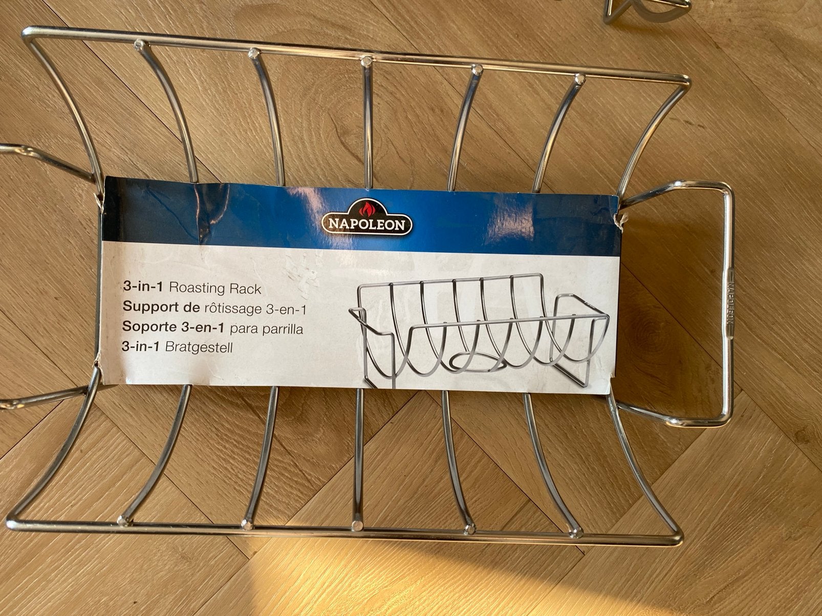 Napoleon Sparerib en braadstukhouder 3 in 1, Ophalen of Verzenden, Nieuw