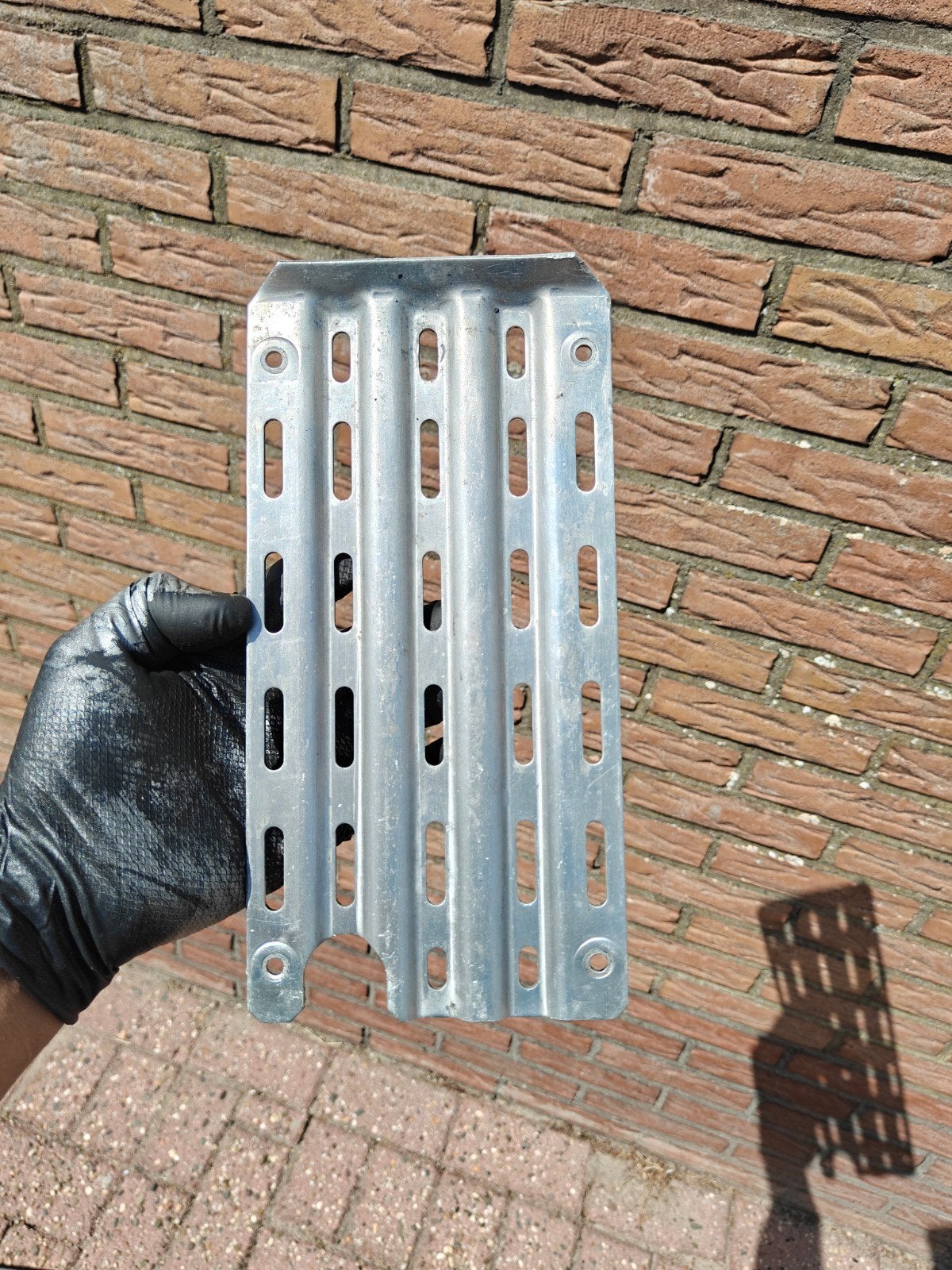 Carterbeschermplaat Bmw R80 & R100 GS, Motoren, Ophalen of Verzenden, Gebruikt