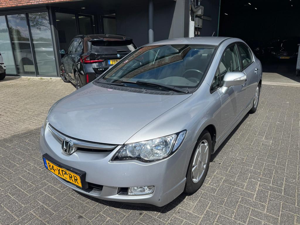 Honda Civic 1.3 Hybrid AUTOMAAT CLIMA CRUISE NIEUWE APK TOP, Gebruikt, Bedrijf, Hybride Elektrisch/Benzine, Sedan