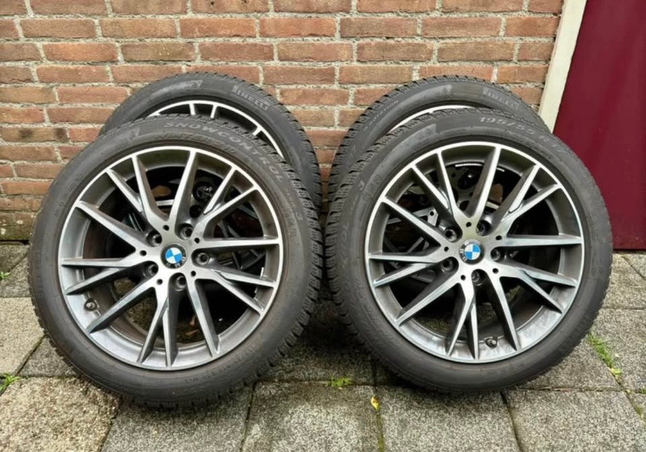Originele BMW 17 inch winterwielset (styling 489), Auto-onderdelen, Banden en Velgen, Ophalen, Banden en Velgen, Nieuw, 17 inch