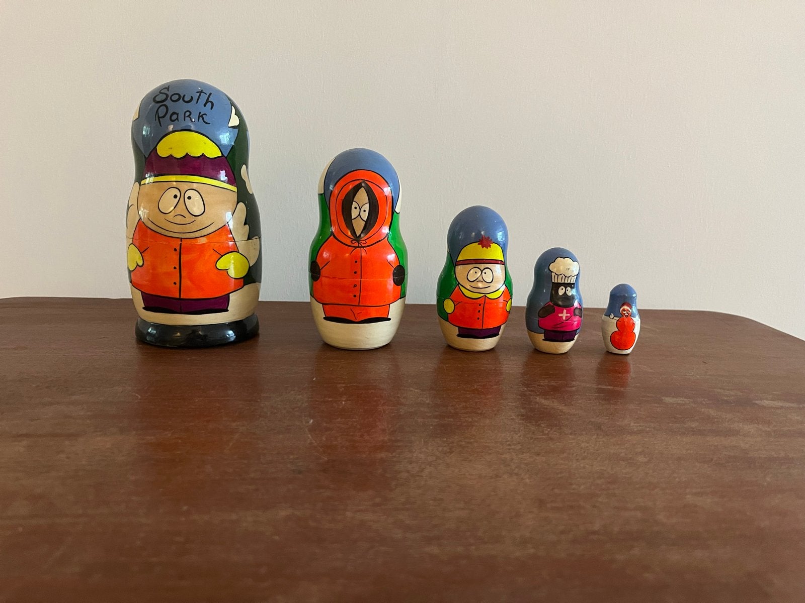 South Park Matroesjka poppen set, Verzamelen, Ophalen, Gebruikt