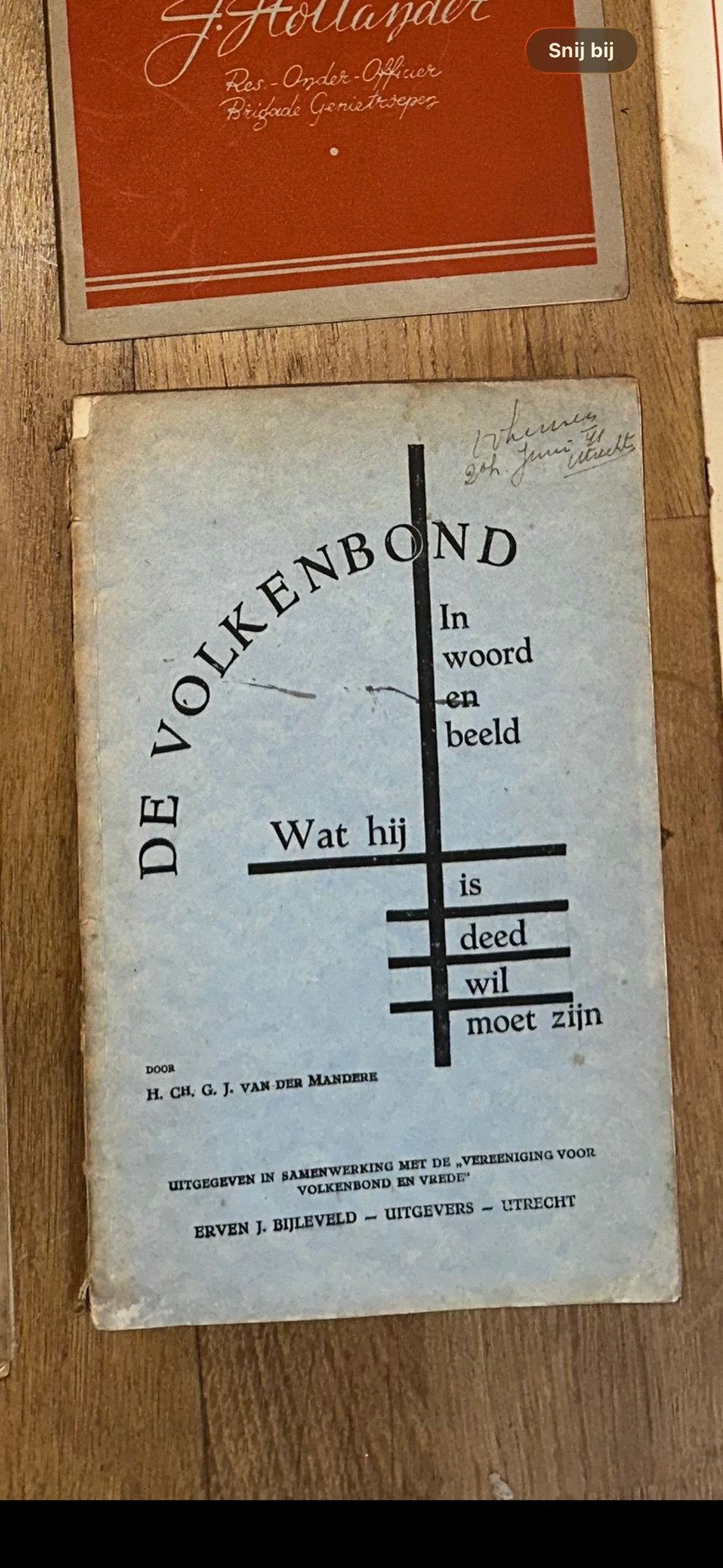 De Volkenbond: Wat hij is, deed, wil en moet zijn, Ophalen of Verzenden, Gelezen, Nederland