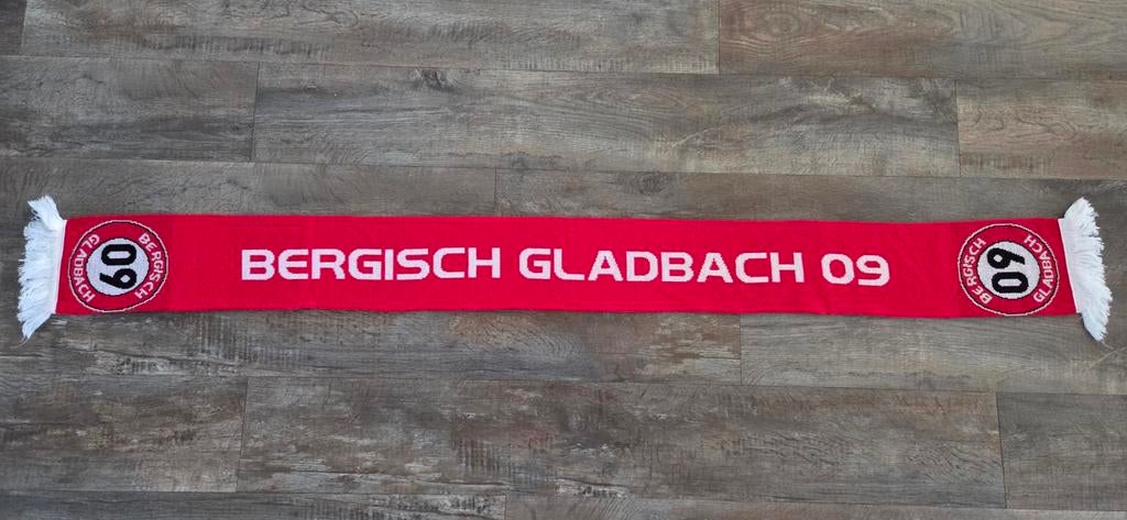 Sjaal Bergisch Gladbach 09, Ophalen of Verzenden, Zo goed als nieuw, Buitenlandse clubs, Vaantje of Sjaal