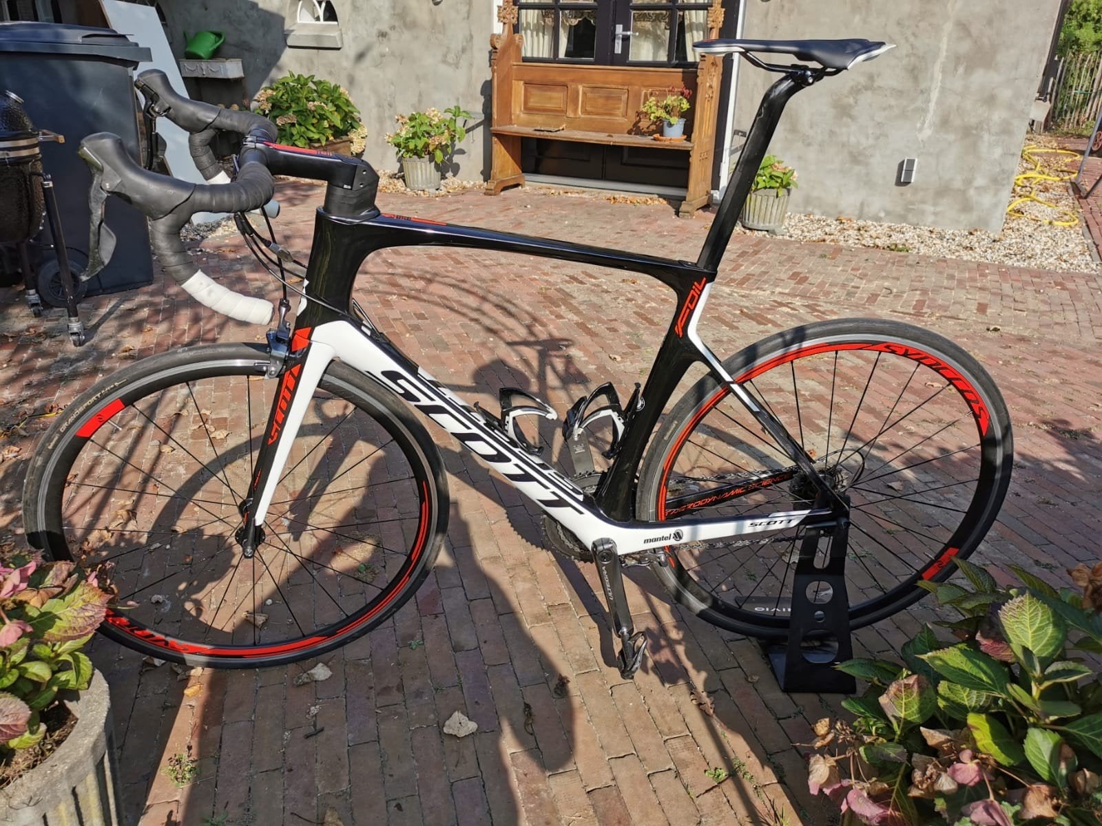 Scott Foil Carbon Racefiets Maat 58 – Shimano Ultegra, Gebruikt, Carbon, 57 tot 61 cm, Meer dan 20 versnellingen