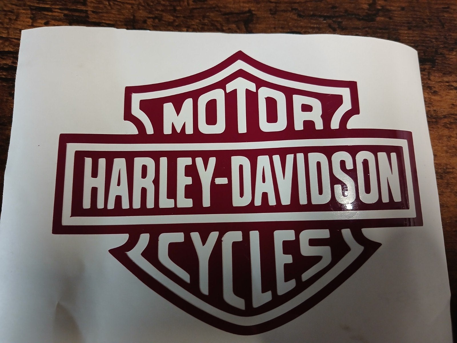 Mooie Harley-Davidson sticker - Diverse kleuren mogelijk, Motoren, Ophalen of Verzenden