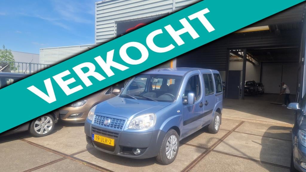 Fiat Doblò 1.4 Family Benzine Utvoering, Auto's, Fiat, Voorwielaandrijving, Stof, Gebruikt, 4 cilinders