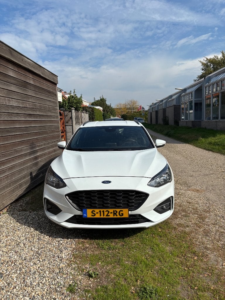 Ford Focus 1.0 Ecoboost 125pk 2020 Wit, Auto's, 1283 kg, Wit, Stationwagon, Particulier