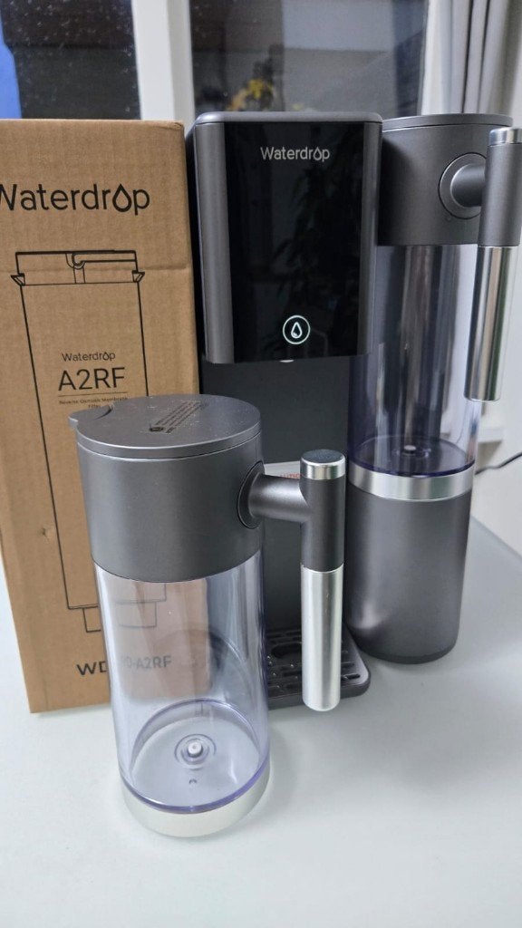 Waterdrop A2 Waterfilter + Nieuw Filter & Extra Kan, Ophalen of Verzenden, Zo goed als nieuw