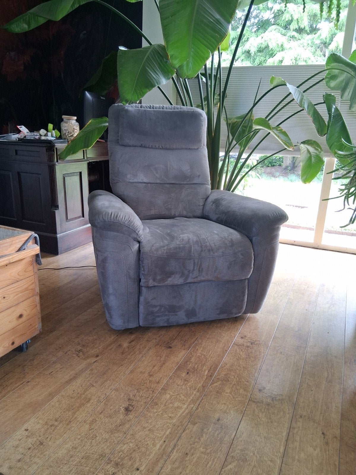 Relaxfauteuil te koop, Ophalen, Gebruikt, 75 tot 100 cm, 75 tot 100 cm