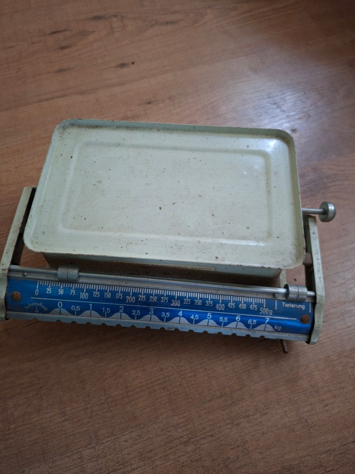 Vintage Weegschaal - Keukenweegschaal tot 7 kg, Ophalen of Verzenden