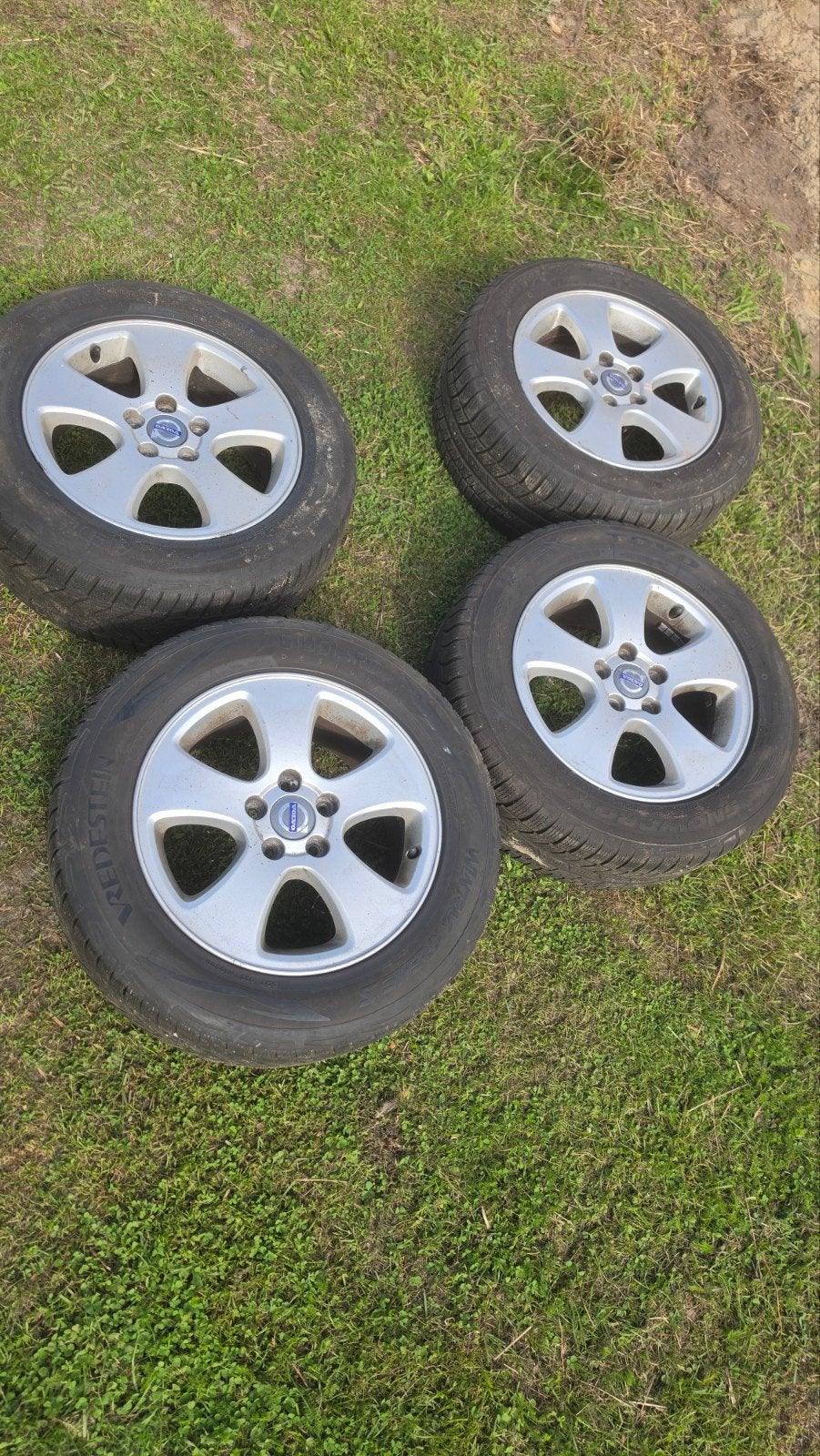 Vredestein Wintrac Xtreme winterbanden met velgen, Ophalen, Gebruikt, 16 inch, Banden en Velgen