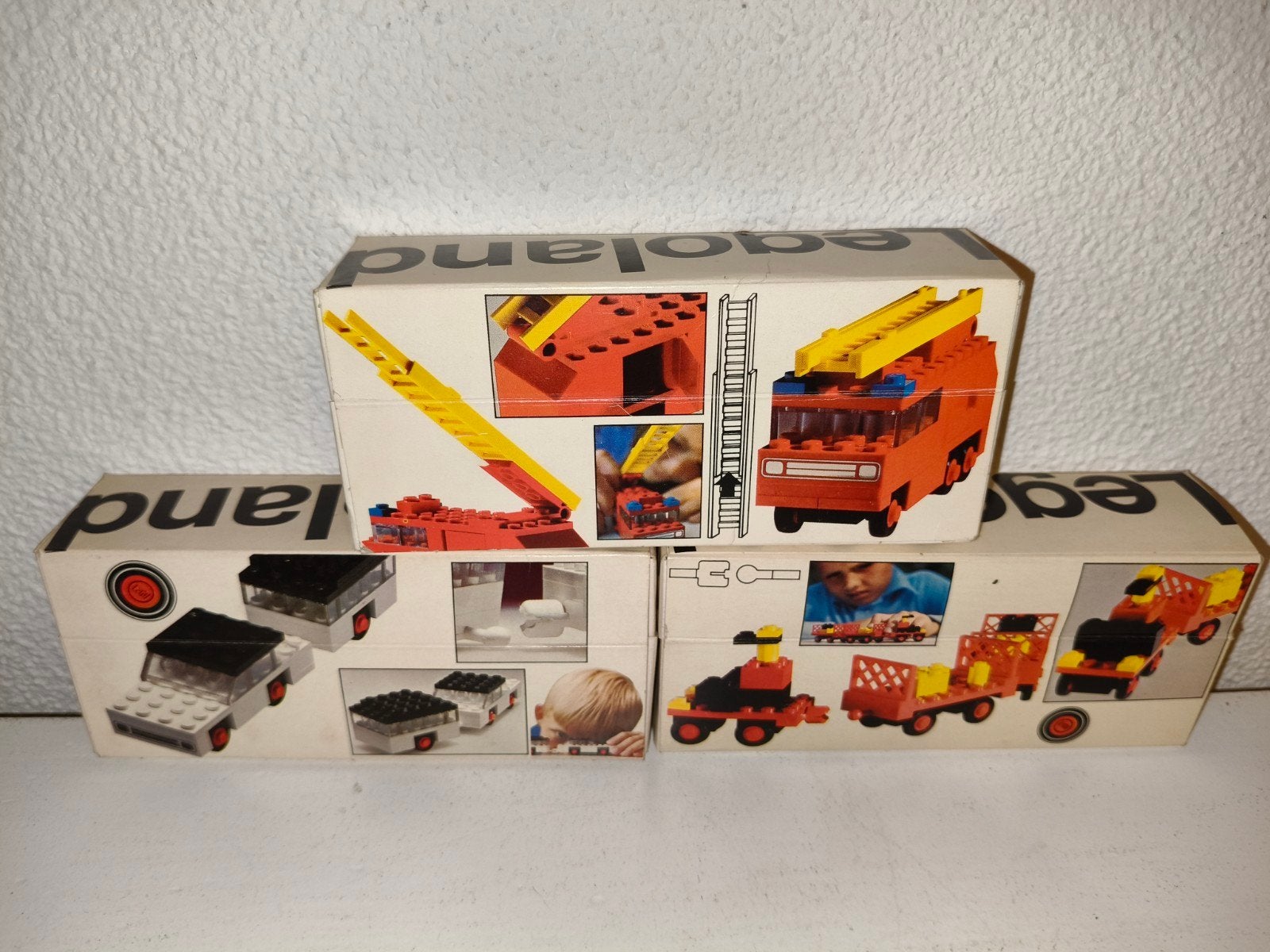 Vintage Legoland sets 620, 622, 623 met dozen en instruc, Gebruikt, Lego, Ophalen of Verzenden, LEGOLAND