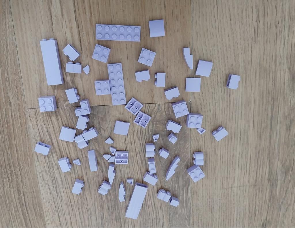 lego stenen licht paars / lila verschillende modellen, Ophalen of Verzenden