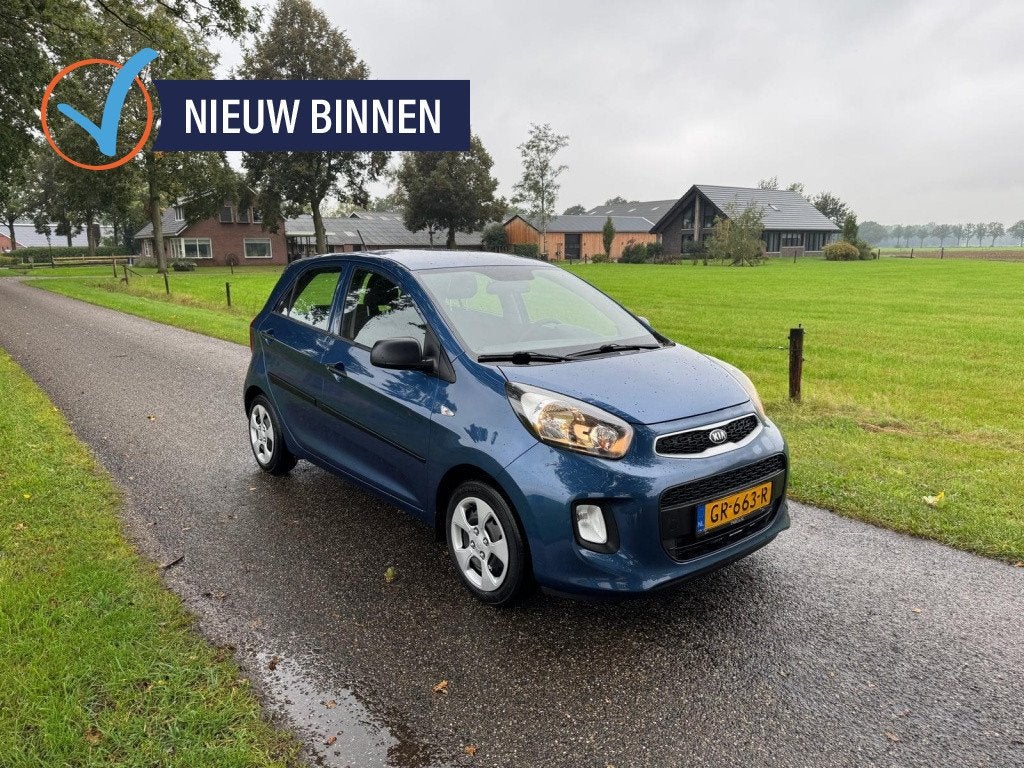 Kia Picanto 1.0 CVVT EconomyLine (bj 2015), 65 pk, Euro 5, Stof, Gebruikt
