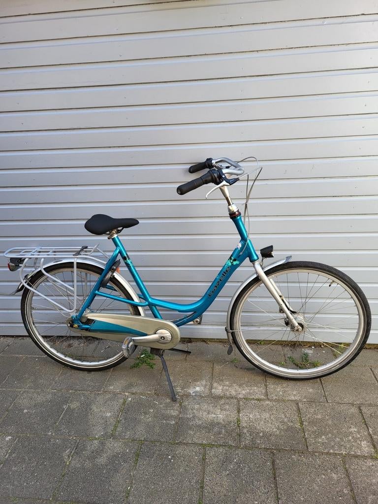 Gazelle Damesfiets Bloom - Comfortabel en Stijlvol, Fietsen en Brommers, Gebruikt, Velgrem, Versnellingen, Ophalen of Verzenden
