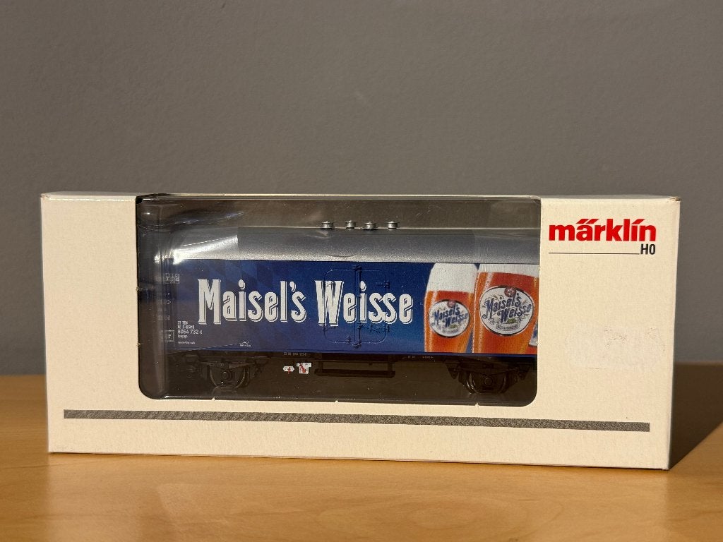 Märklin 45027 Bierwagen "Maisel’s Weisse" HO, Wisselstroom, Ophalen of Verzenden, Märklin, Nieuw