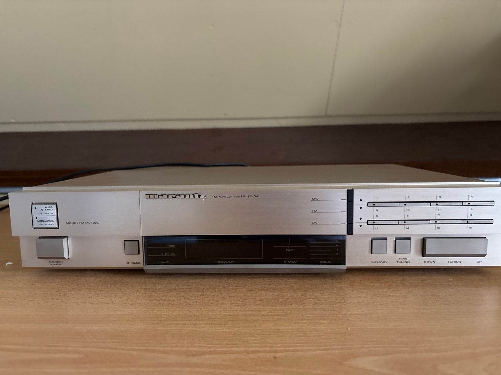 Marantz ST-54 Stereo Tuner - Vintage Hifi, Ophalen, Gebruikt, Analoog