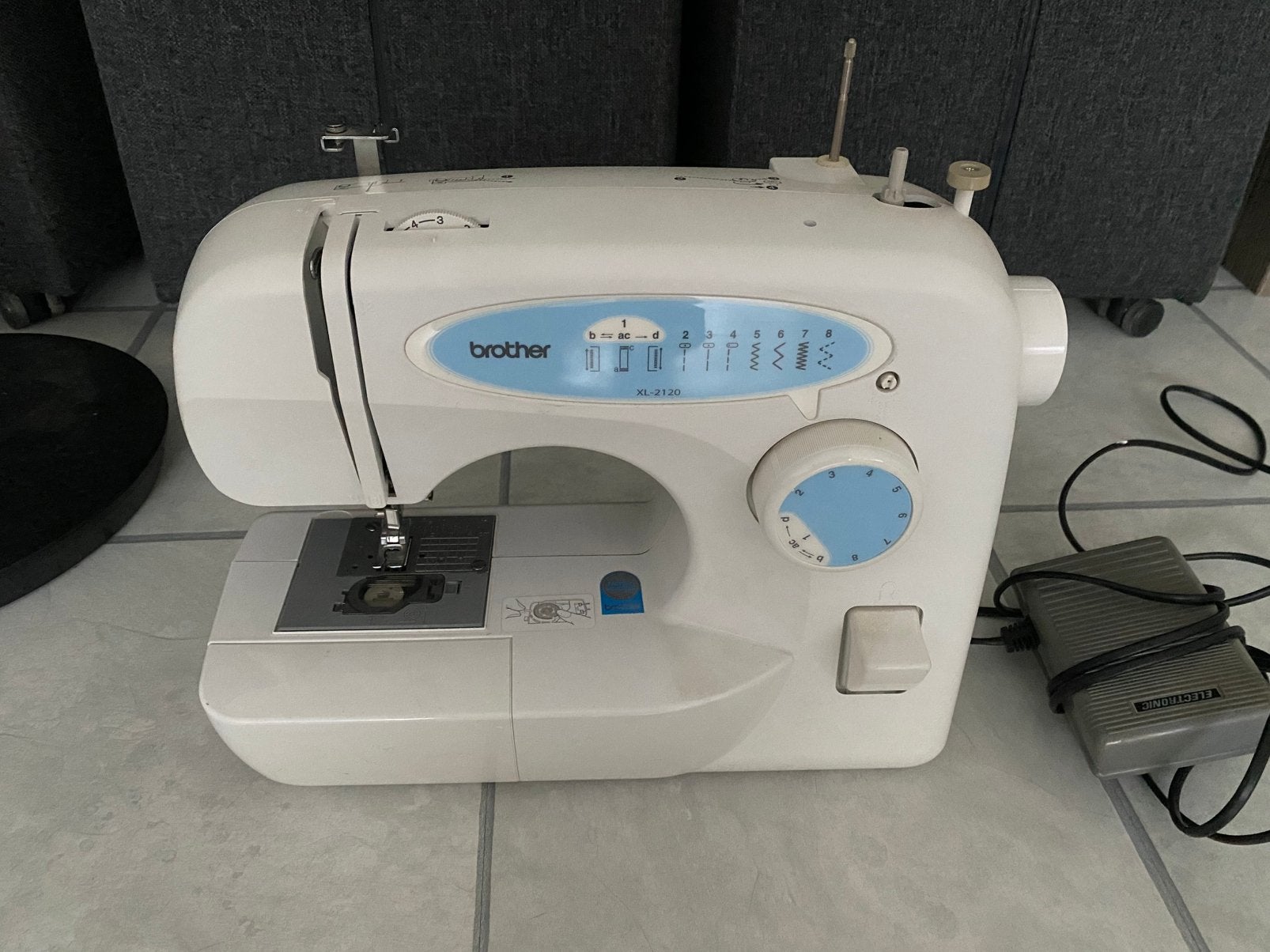 Brother elektrische naaimachine, Ophalen of Verzenden, Zo goed als nieuw, Naaimachine, Brother