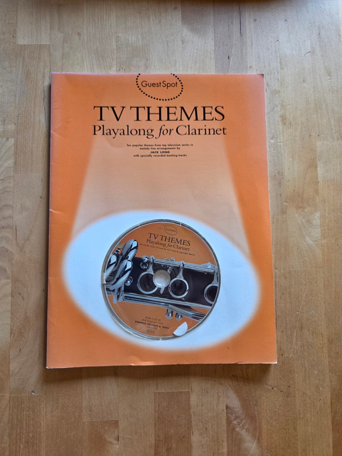 TV Themes Playalong for Clarinet - Zo goed als nieuw, Verzenden, Zo goed als nieuw, Artiest of Componist, Klarinet