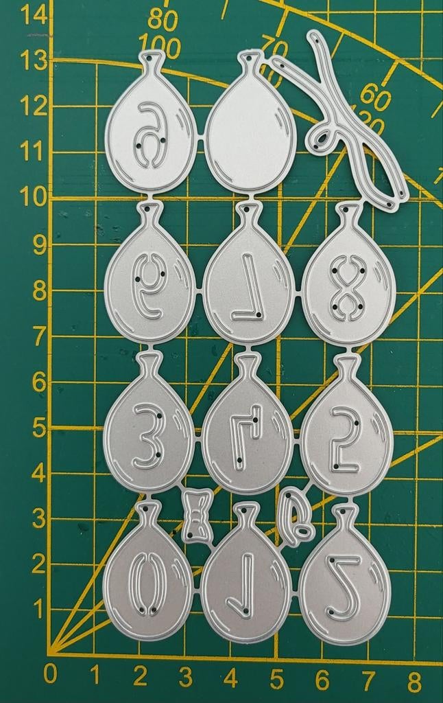 Snijmal ballonnen/ cijfers, Ophalen of Verzenden, Nieuw, Overige thema's, Pons of Mal