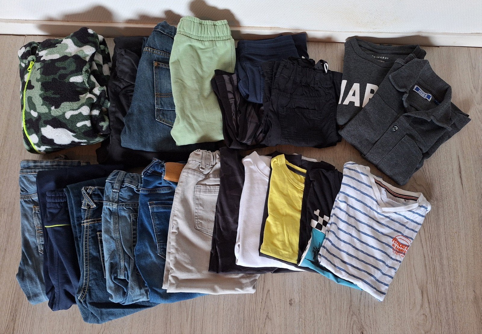 Kledingpakket Jongen Maat 140 - Broeken, Trui en Blouse, Ophalen, Gebruikt, Jongen