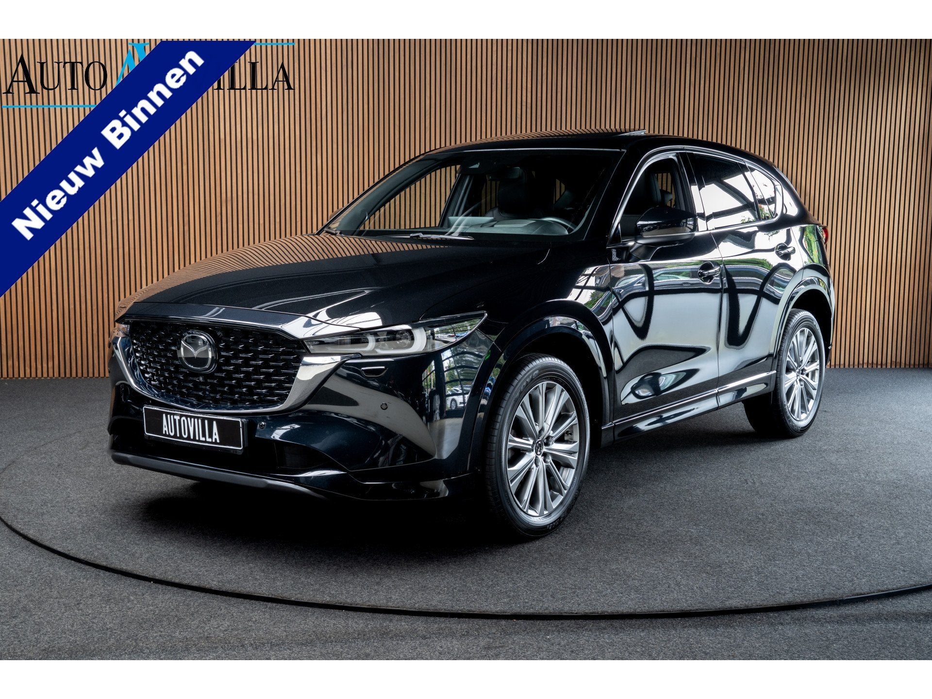 Mazda CX-5 2.5 SkyActiv-G 194 HUD Leder Bose 360  Memory s, Auto's, Gebruikt, 194 pk, 4 cilinders, Zwart