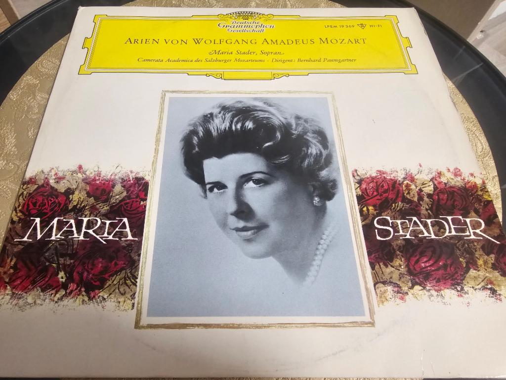 Maria Stader – Arien von Wolfgang Amadeus Mozart, Cd's en Dvd's, Vinyl | Klassiek, Gebruikt, Classicisme, 12 inch, Ophalen of Verzenden