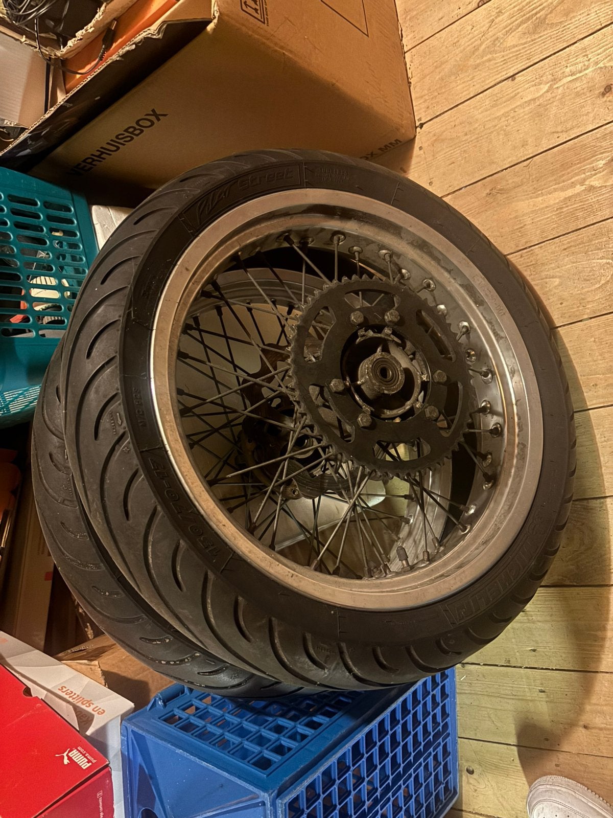 Aprilia SX50 originele wielen, Ophalen, Gebruikt, Overige typen