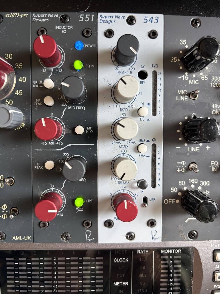 Rupert Neve Designs 551 + 543, Ophalen of Verzenden, Zo goed als nieuw, Audio