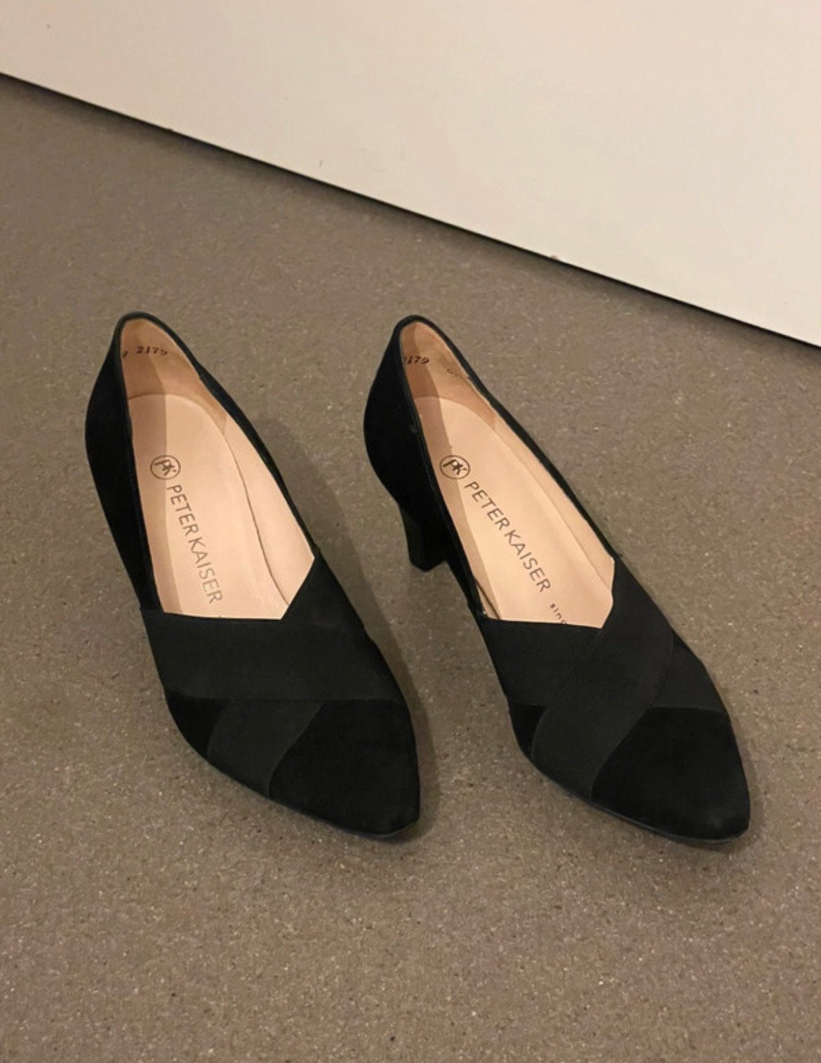 pumps- peter kaiser, Ophalen of Verzenden, Zo goed als nieuw, Zwart, Pumps