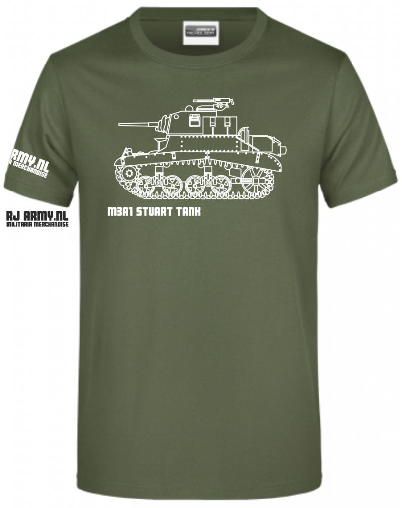 ww2 Tank M3A1 Stuart, Ophalen of Verzenden, Overige soorten, Overige gebieden, Kleding of Schoenen