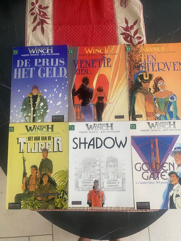 Largo Winch Stripboeken - 6-delige collectie, Boeken, Meerdere stripboeken, Ophalen of Verzenden, Zo goed als nieuw