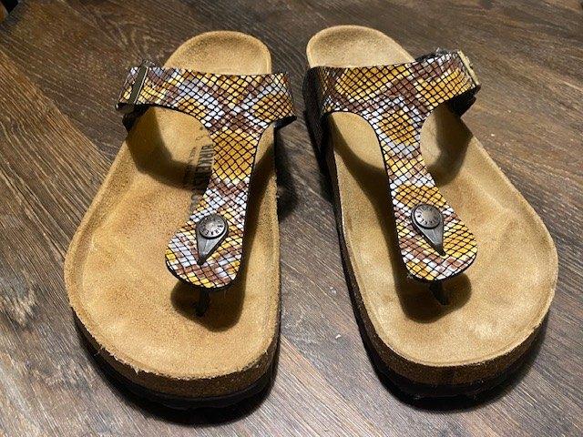 hele gave birkenstock sandalen maat 42, Overige kleuren, Zo goed als nieuw, Birkenstock, Sandalen of Muiltjes