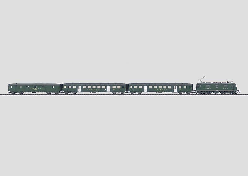 Marklin H0 26534 Buurtverkeerstrein met 3 wagons van de SBB, Hobby en Vrije tijd, Modeltreinen | H0, Wisselstroom, Ophalen of Verzenden