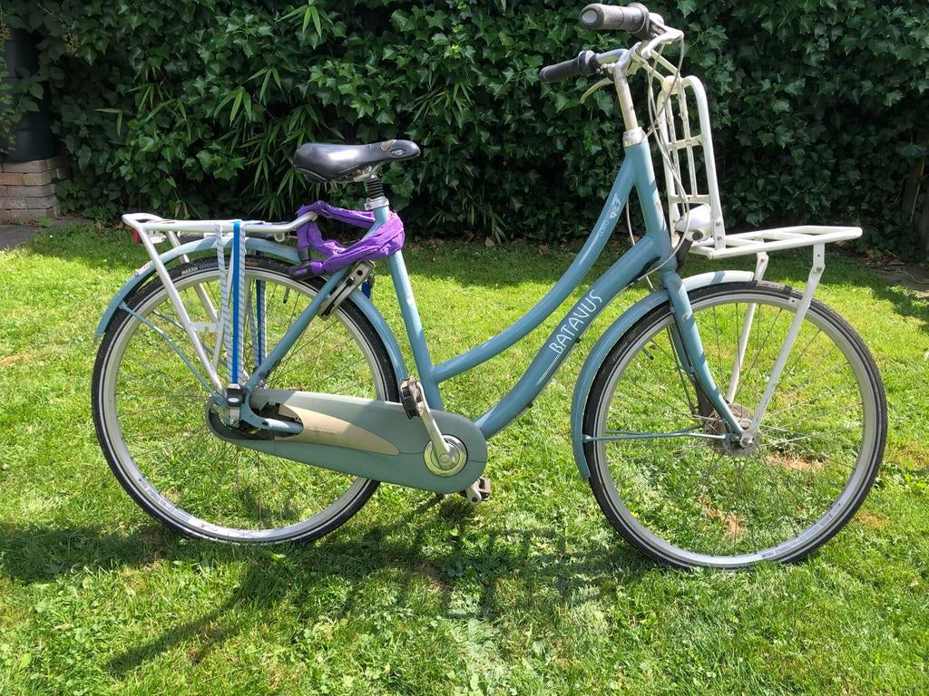 Batavus Lento damesfiets (57 cm) – 7 versnellingen, Fietsen en Brommers, Ophalen, Velgrem, Versnellingen, Batavus