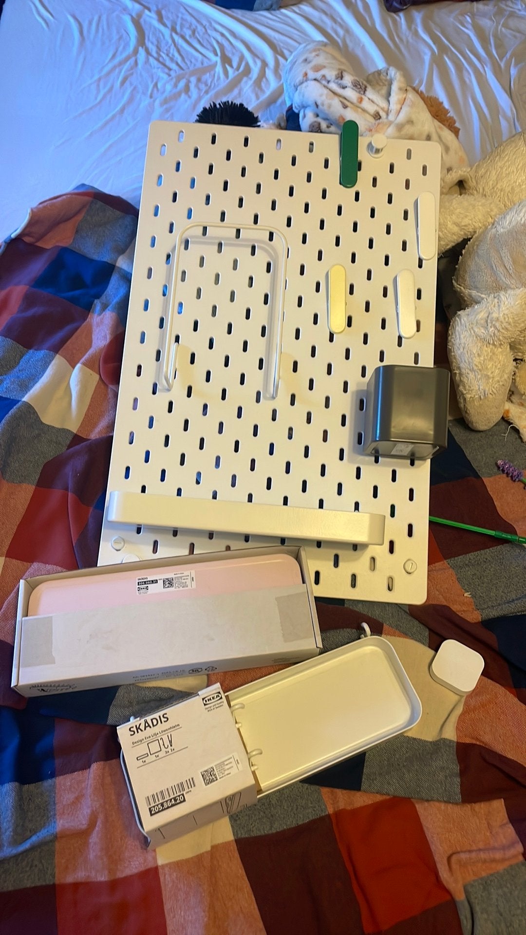 Skadis opbergbord Ikea, Ophalen, Nieuw