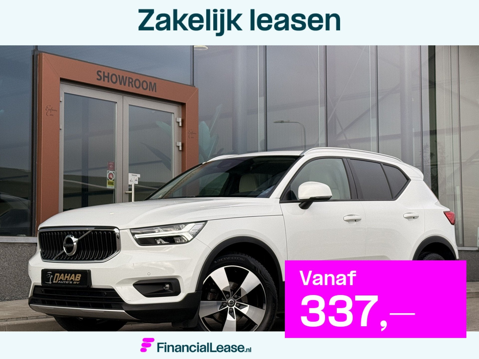 Volvo XC40 1.5 T3 | Pano | Navi | ACC | Achteruitrijcamera |, Voorwielaandrijving, Gebruikt, Leder en Stof, Wit