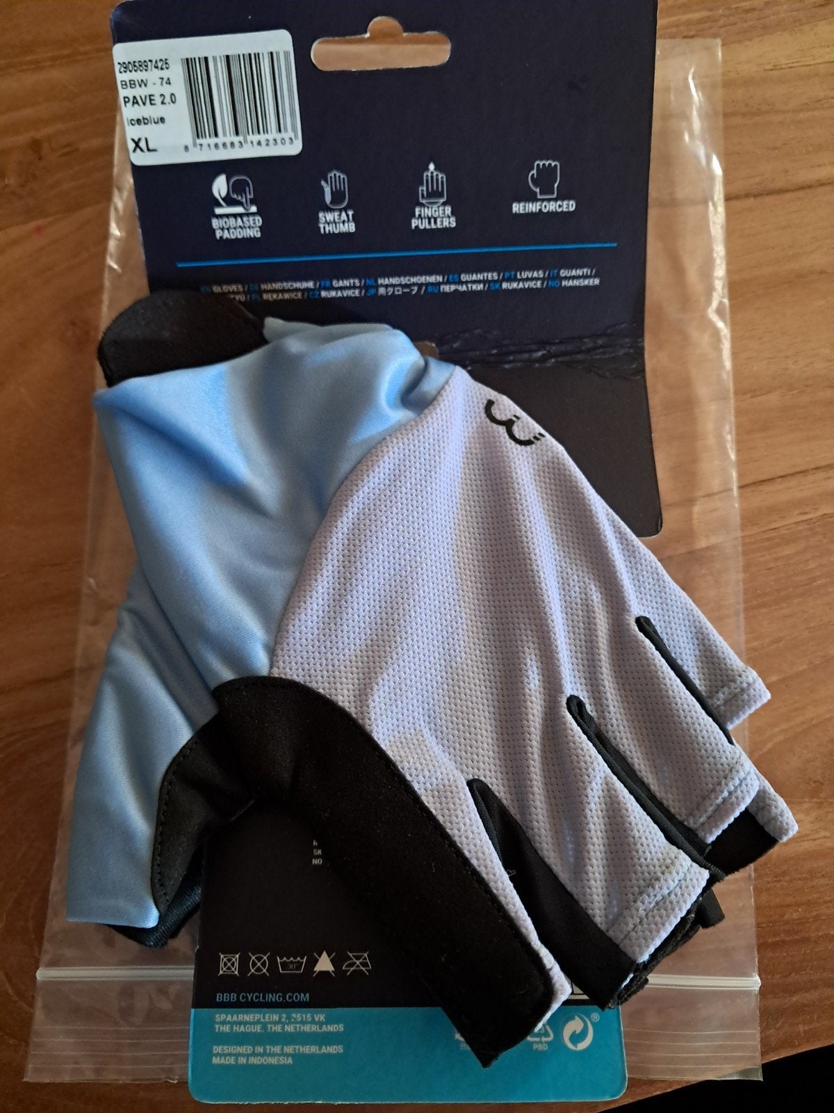 BBB Pave 2.0 XL iceblue, Fietsen en Brommers, Fietsaccessoires | Fietskleding, Ophalen of Verzenden, Nieuw, XL, Bovenkleding