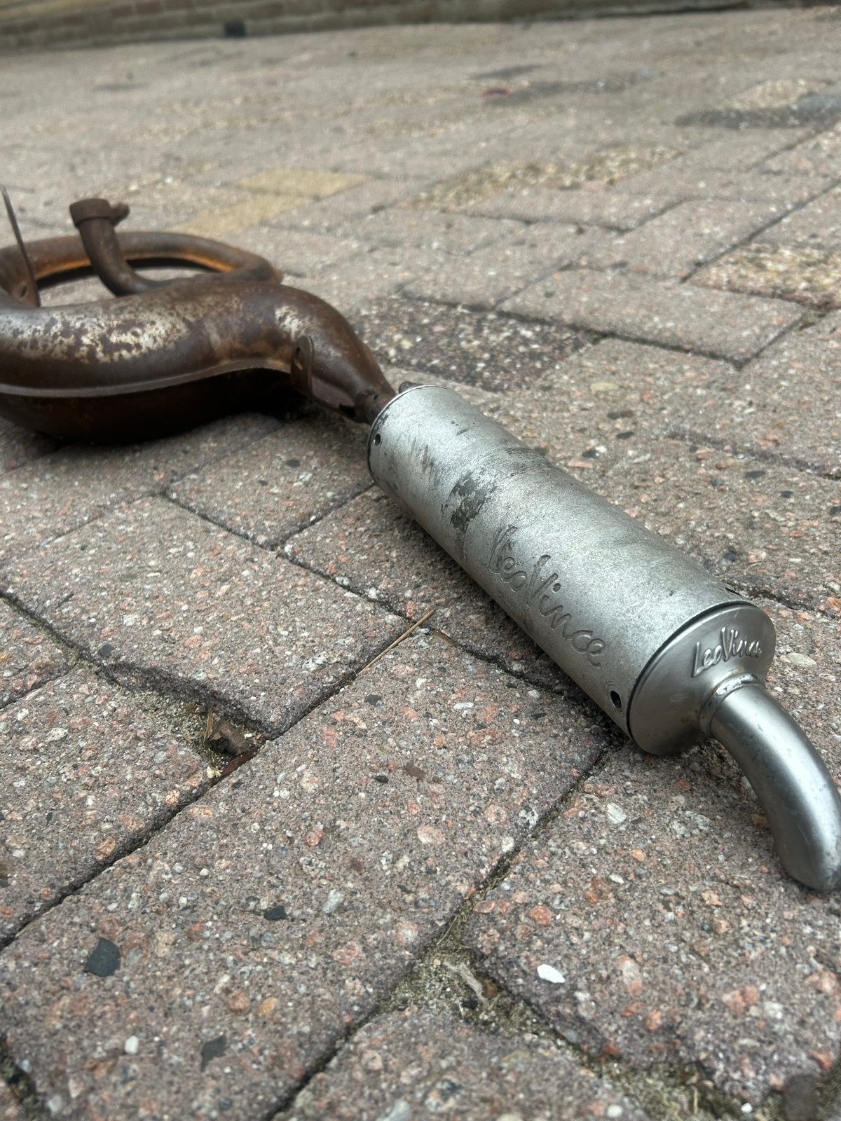 Gilera Cita Vespa Ciao uitlaat - Zeldzaam en snel!, Fietsen en Brommers, Ophalen, Gebruikt, Uitlaat